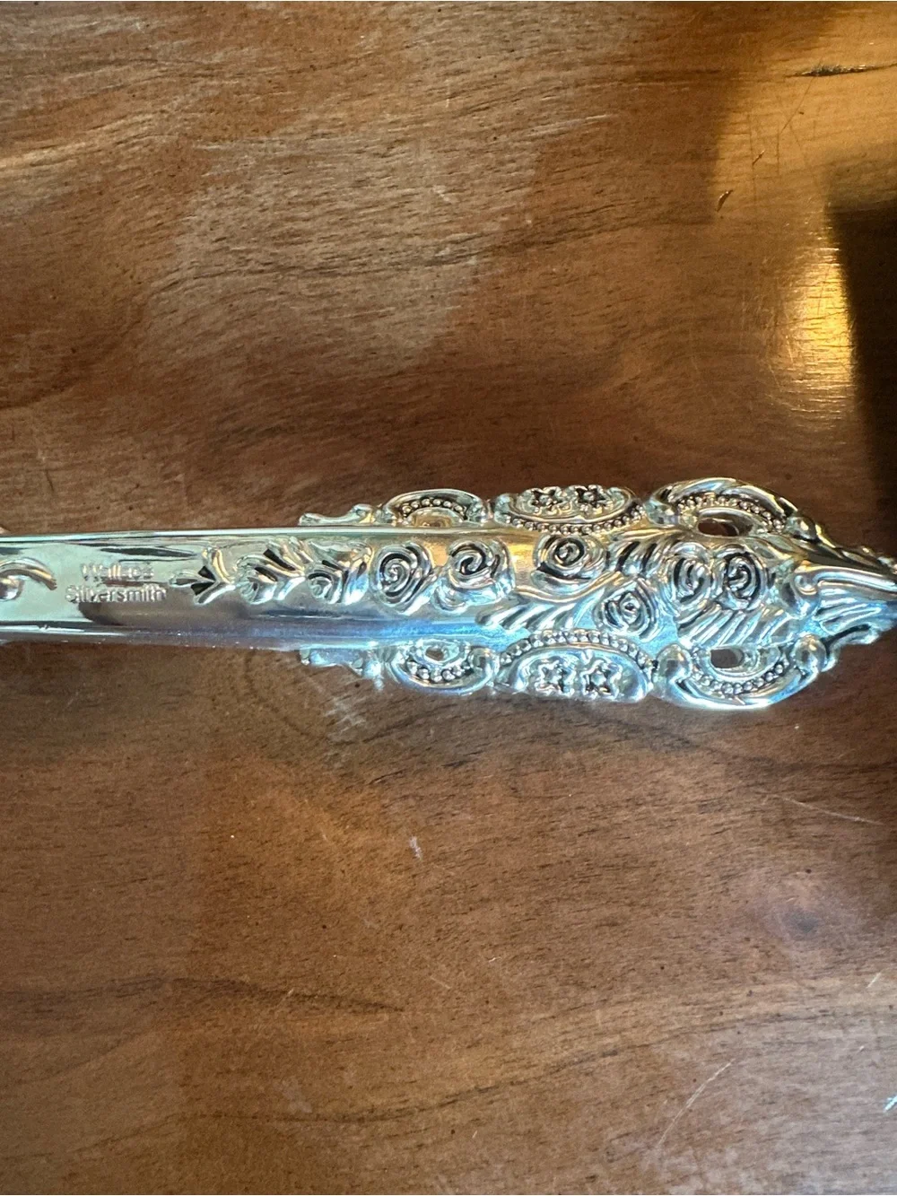 Wallace Silversmiths Vtg Silver-plated Double Cocktail Jigger